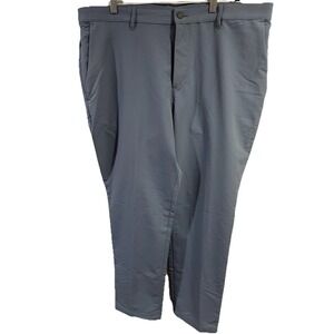 Banana Republic Flat Front Pant 40x30 Men's Performance Stretch Slim Bue NEW 230